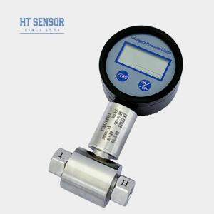 China BPZ2008 Digital Pressure Gauges 5-Digit LCD Differential Pressure Gauge 9V Supply on sale