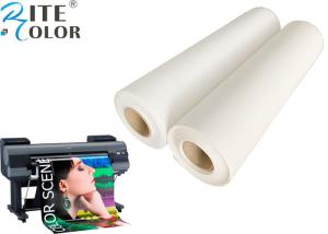 24 36 Waterproof 260gsm Polyester Canvas Rolls Fine Art Canvas Roll For Inkjet Printing