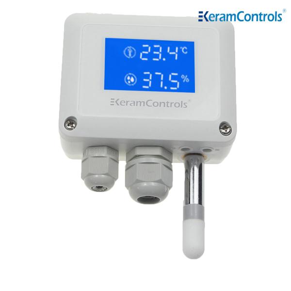 Cheap LED Display Temperature Humidity Transmitter 16-30V for sale