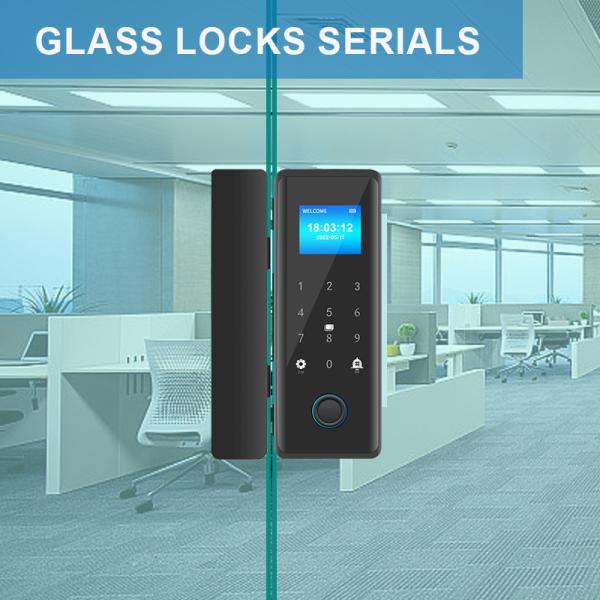 Cheap Full Auto Tuya Wireless Remote Control Door Lock Biometric Password Card Unlock for sale