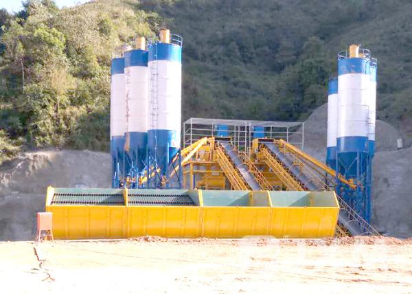 Cheap Horizontal Shaft Precast Concrete Batching Machine 120m3/H 110kw for sale