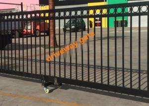 Remote Control Sliding Gate / Driveway Automatic Security Gates Factory