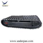 Custom fire fighting robot 5-10 ton crawler rubber track undercarriage system