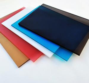 China 8mm 15mm Polycarbonate Solid Sheet PC Sheet Solid Sheet For Sunshield Roofing Cover on sale