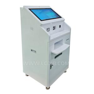 21.5 Inch Bank A4 Paper Printing Self Service Kiosk With 5MP Camera