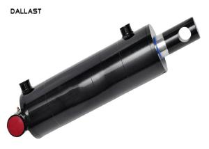 China Log Splitter Double Rod Hydraulic Cylinder Wood Splitting Welded Quenching Heat Treatment on sale