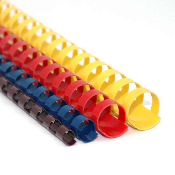 Cheap PVC 21 Rings 250mic Plastic Comb Binding For notebook for sale