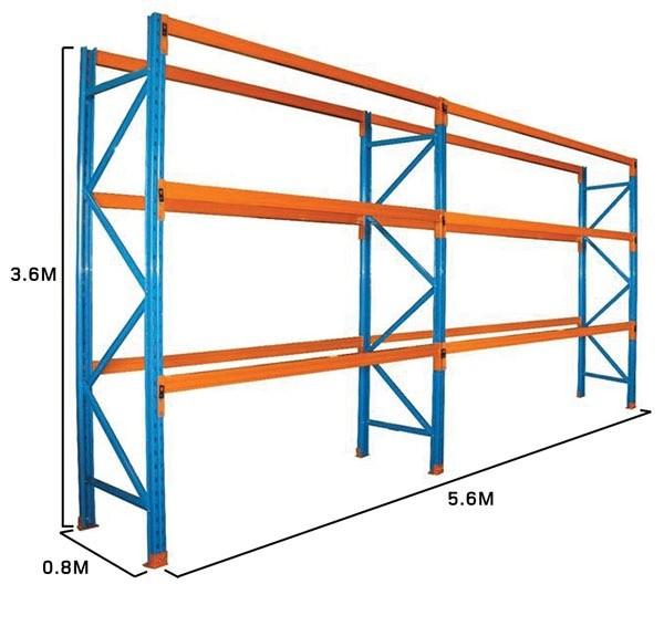Cheap Dexion Heavy Duty Selective Pallet Racking - Warehouse Storage Solutions for Efficient Stacking for sale