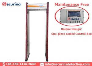 Best Security Checking Walk Through Gate Metal Detector , Multi Zone Metal Detector wholesale