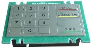 Best Rear Panel Mount Metal Numeric Vending Machine Keypad With USB Interface 4 by 4 keypad wholesale