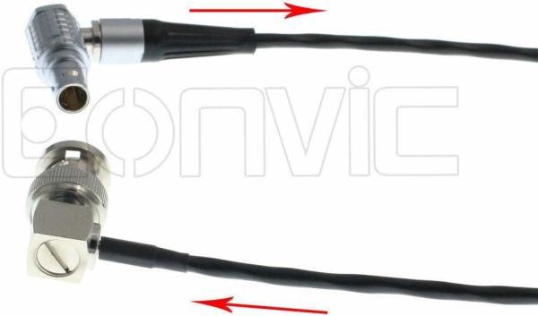 Cheap Eonvic Sound Devices Red Cameras in/Out Sync Cable Timecode UltraSync for Red Epic ARRI FHG 5 Pin to BNC for sale