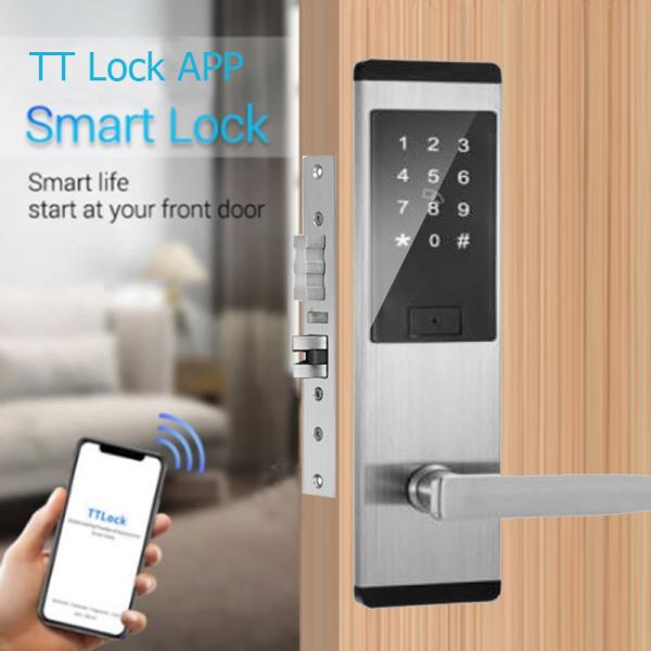 Cheap Three Colors Optional Password Apartment Smart Door Lock with TTlock App for sale