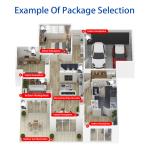 White C2430TS-40E Network Camera with Wi-Fi Connectivity and One-way Audio