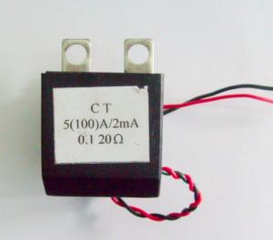 High Precise Instrument Use Mini Current Transformer , 50 / 60Hz 100A Current Transformer