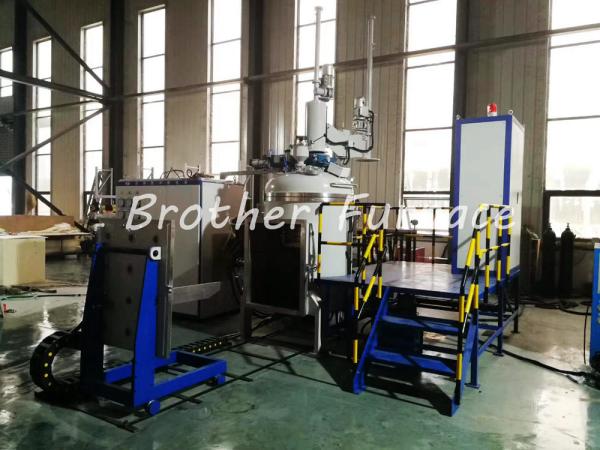 Cheap 250kg 1700℃ Medium Frequency Induction Furnace For Melting for sale