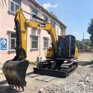 Mini 9Ton Used Sany Excavators Sy95 Digger  Engineering Machine