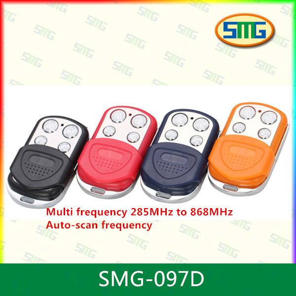 Cheap SMG-097D AUTO scan frequency multi frequency 4 buttons copy code rf remote controller for sale