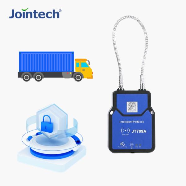 Cheap JT709A Jointech Padlock Container Logistics Cargo Security Monitoring GPS Tracking System for sale