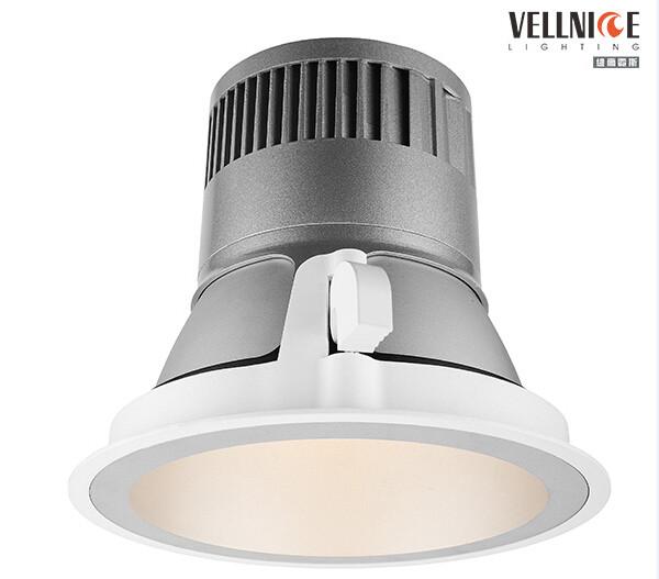 Cheap 30W  LED Recessed Lighting for Commercial Buildings / Model Rooms Aluminum Low Voltage IP20 for sale