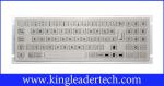 NEMA4 79 Keys Industrial Mini Keyboard With Flush Keys And Numeric Keypad