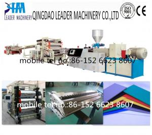 China 1220mm width pvc free foam/inner foam board production line on sale