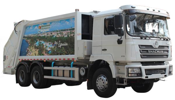 Cheap F3000 Compression Garbage Truck 6x4 Waste Management Garbage Truck 336hp for sale