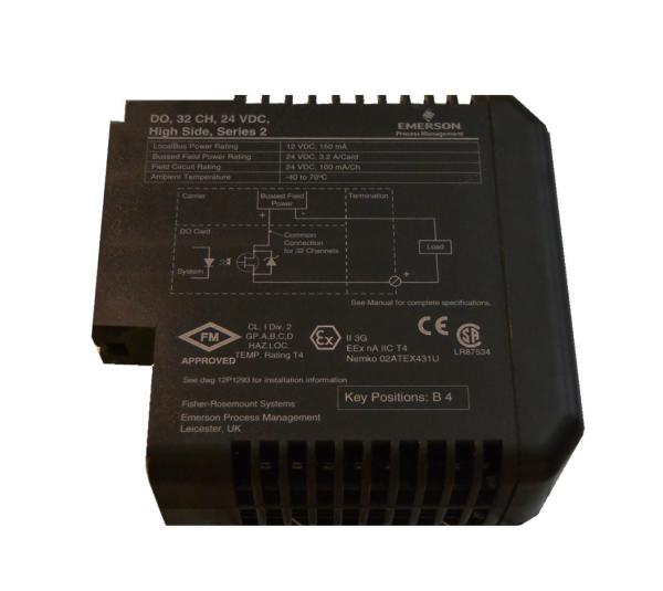 Cheap VE4002S1T2B5 DeltaV 32 Channel Discrete Output Card 24VDC for sale