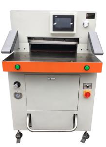 Program Control Automatic Paper Cutting Machine 670mm High Accuracy