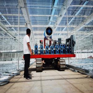 Best 5000kg Mobile Guard Gutter Rolling Machine For Tile Forming wholesale