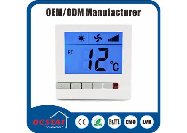 Cheap Household Room Heating fcu thermostat , Digital Air Conditioning Thermostat for sale