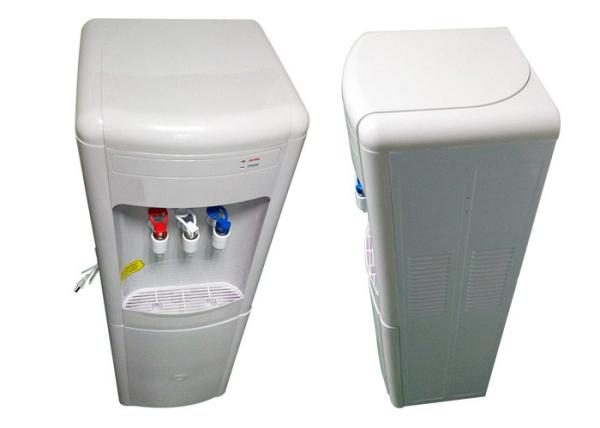 Cheap Pipeline Free Standing Water Dispenser Three Taps Simple Design With No Cabinet for sale