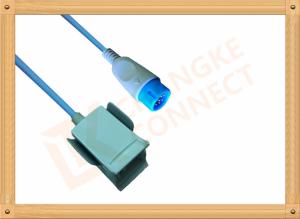 Kontron Spo2 Probe Sensor 12 Pin Reusable SpO2 Sensor Pediatric Finger Clip