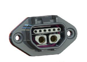 Best 6 Pin 60A 8AWG 5000 Cycle Life Hybrid Power Connector For Lithium Battery Pack wholesale