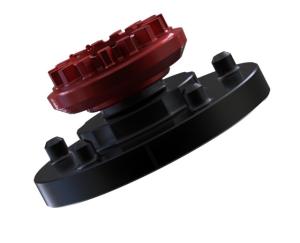 China 7075 T6 Car Wheels Accessories Steel Base Wheel Center Lock on sale