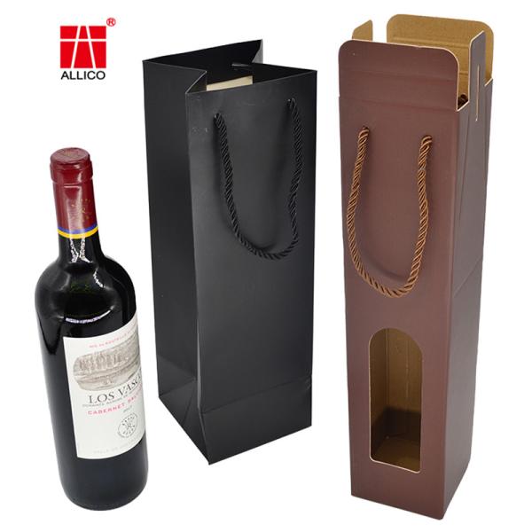 Cheap 1 Bottle Red Wine Box for sale