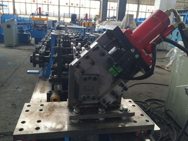 Cheap Adjustable C Channel High Speed Roll Forming Machine With Hydraulic Decoiler 2.0mm thickness for sale