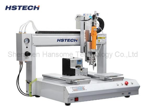 Cheap Aluminum Material Desktop Screw Machine 4 Axis Chain Moving Closed Loop Automatic for sale
