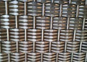 Best Bright Silver Stainless Steel Decorative Wire Mesh For Cabinet Doors wholesale