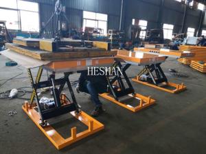 Best 1000kg-4000kg Hydraulic Lift Table Electric Scissor Lifts Fixed Lifting Hydraulic Table wholesale