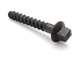 Galvanized Spike Tirefond Sleeper Concrete Screws For Railway
