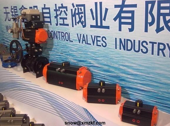 Cheap WUXI  supplier actuator pneumatic Double Acting and Spring Return for flow control valves for sale