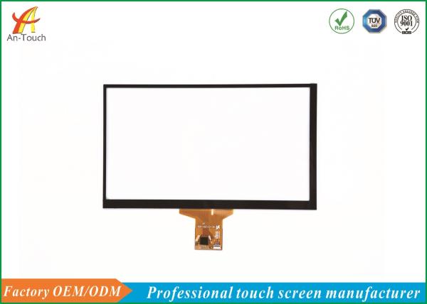 Cheap 7 Inch Car Touch Panel Overlay Touchscreen PG Structure For Built-In With ILITEK IC for sale