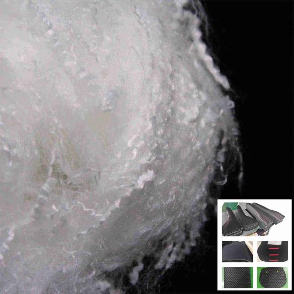 Cheap Environment Friendly 110℃ Polyester Staple Yarn For Automobile Industries for sale