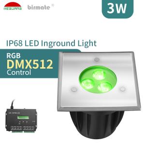 Best SS316L DC24V DMX512 LED Ground Pool Lighting SMD3535 RGB wholesale