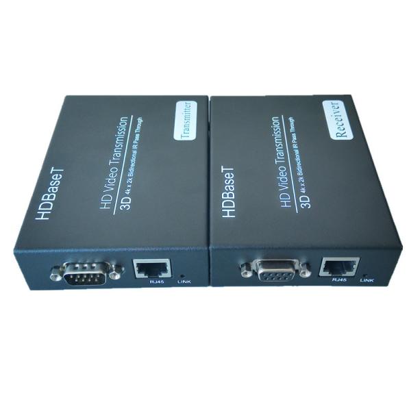 Cheap HDMI Extender over cat5 with RS232(4K resolution) for sale