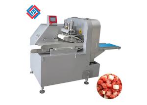 Two Dimensional High Speed Meat Dicer Machine 220v 380v PLC Program Control