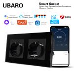 Tuya Zigbee Smart Socket With 3500w Timer Function Type 153 EU Standard