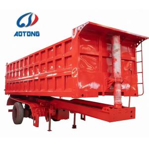 Small Farm Dump Trailer with HYVA Cylinder and Self Discharge Tipping Function