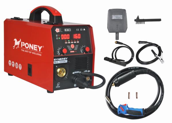 Cheap MMA MIG Co2 Welding Machine With Inverter Synergic Technology for sale