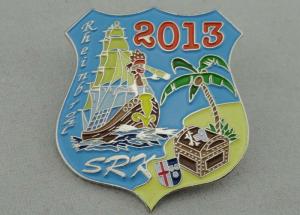 China SRK Soft Enamel Custom Trading Pins With Iron Die Struck and Nickel Plating on sale